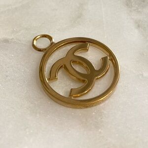 Authentic Chanel Hardware Charm Pendant